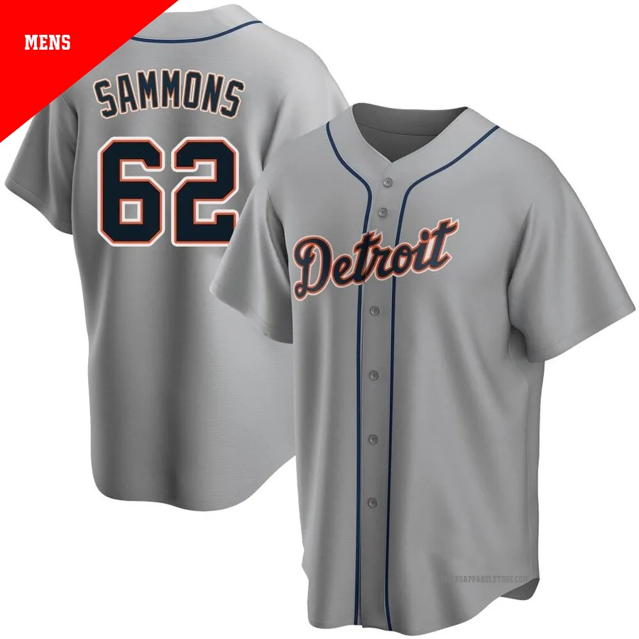 Detroit Tigers Bryan Sammons Jersey | Detroit Tigers Men, Women