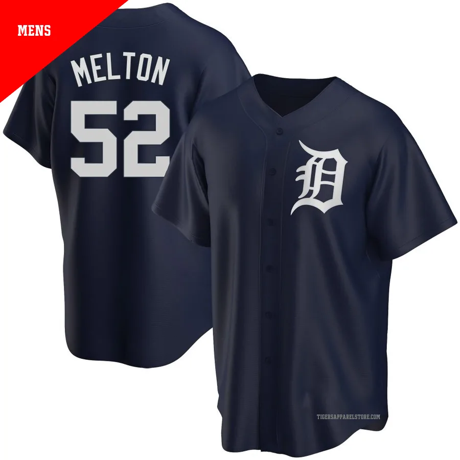 Tigers ユニフォーム 52 ネイビー Detroit Tigers Troy Melton Jersey | Detroit Tigers Men, Women
